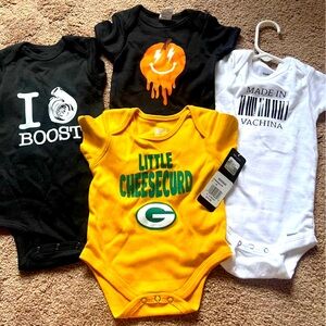 Baby clothes range from 3months to 12months